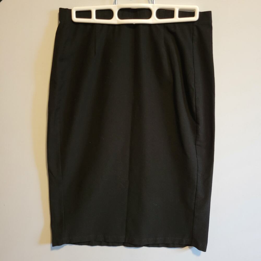 Eileen Fisher Basic Black Pencil Skirt - Petite Small